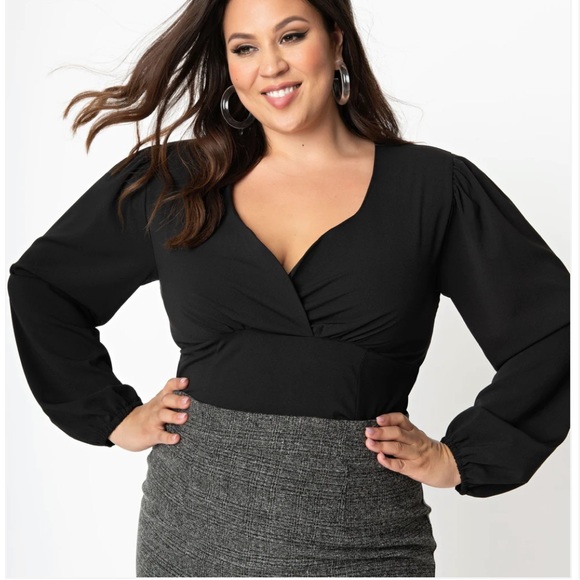 Vixen by Micheline Pitt Tops - Unique vintage, Micheline Pitt, collaboration, Tyrell top